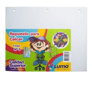 Repuesto De Dibujo Luma N°3 Blanco 8hjs