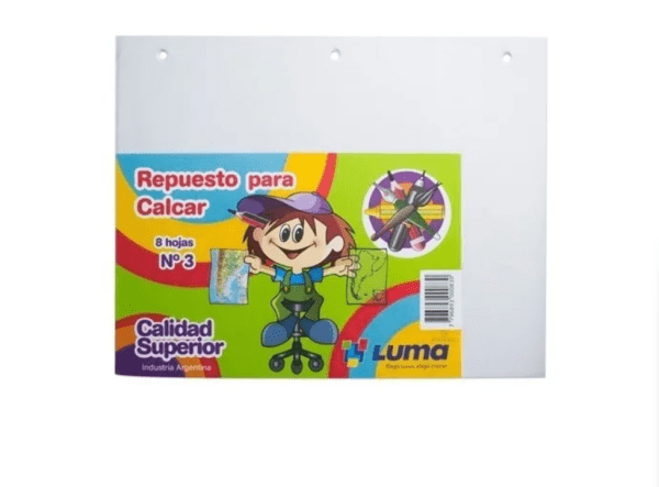 Repuesto De Dibujo Luma N°3 Blanco 8hjs