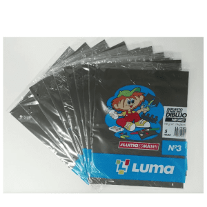 Repuesto De Dibujo Luma N°3 Negro 5hjs