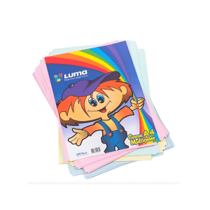 Resma Luma Multicolor A4 X 100h.