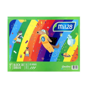 Block De Dibujo 1028 Nª5 Color X 20h