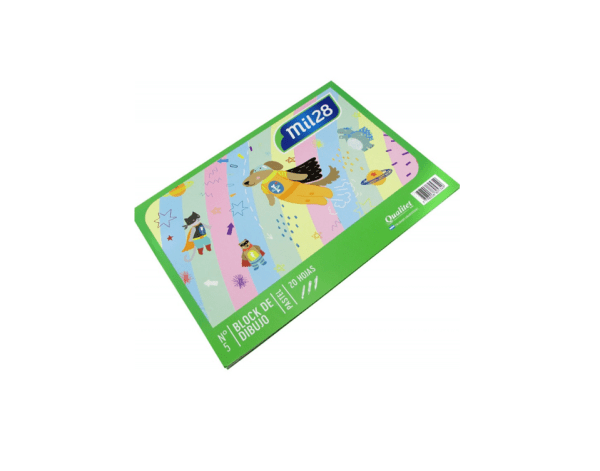 Block De Dibujo 1028 Nª5 Color X 20h pastel