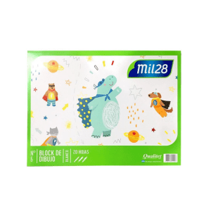 Block De Dibujo 1028 Nª6 Blanco X 20h.
