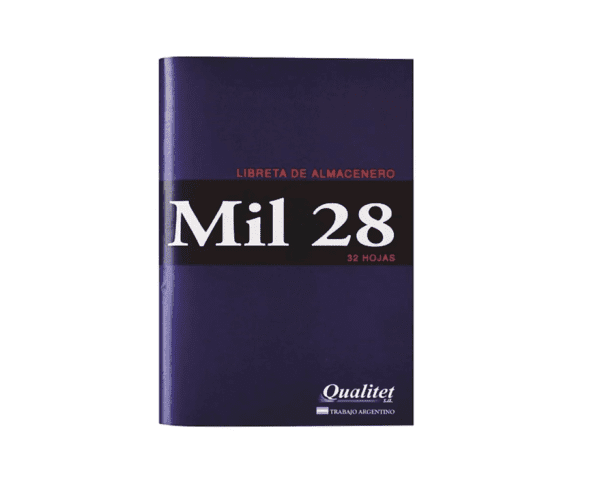 libreta almacenero 1028