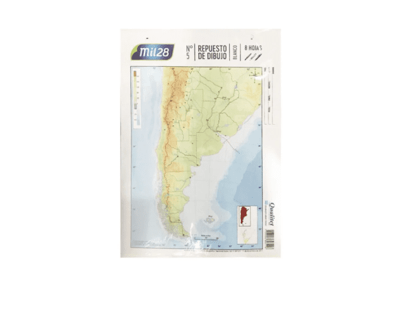 Repuesto De Dibujo 1028 Nº5 Blanco X 8h