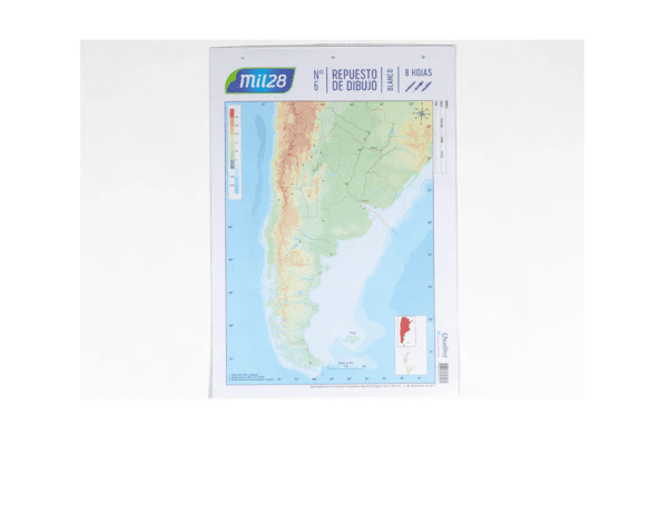 Repuesto De Dibujo 1028 Nº6 Blanco X 8h.