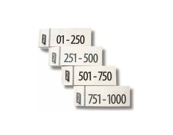 Talonario 1028 Guardarropa 1-1000