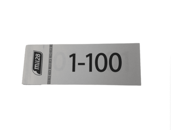 Talonario Guardarropa 1-100 1028