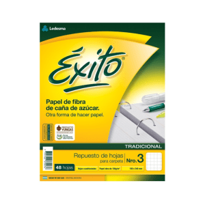 Repuesto Exito Ecologico X48 H. cuadric.