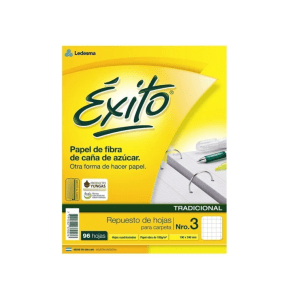 Repuesto Exito Ecologico X96 H cuadriculado