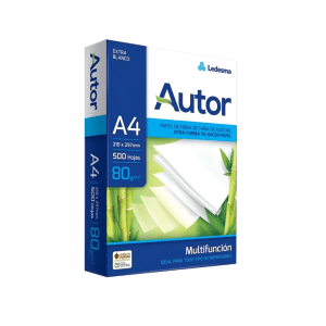 RESMA AUTOR A4 80G