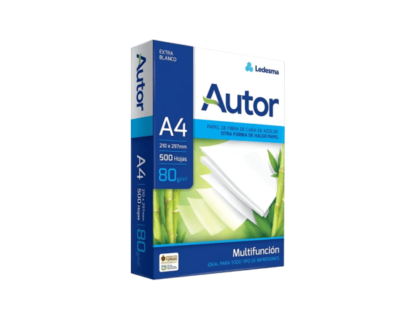 RESMA AUTOR A4 80G