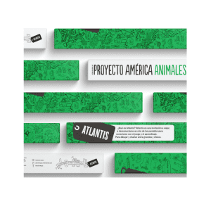 Mapas para pintar Proyecto America Animales