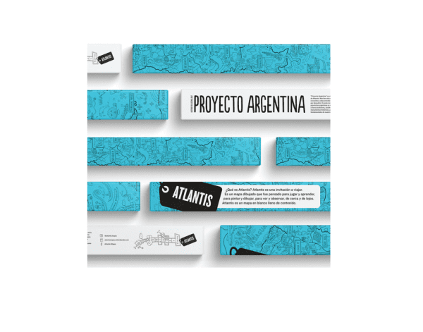 Mapas para pintar Proyecto Argentina