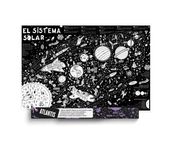 Mapas para pintar Proyecto Sistema Solar - Imagen 4