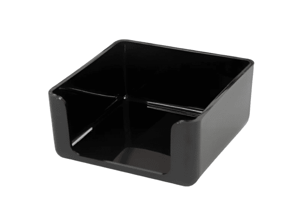 CUBO PORTAPAPELES PIZZINI DE ACRILICO 9 X 9 CM.
