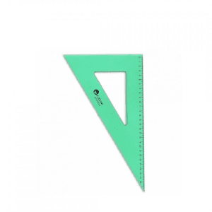 Escuadra Pizzini Estudio Verde  30cm X 60º