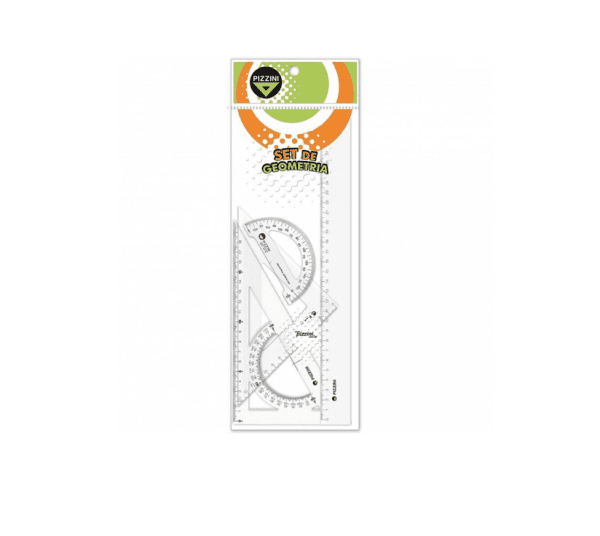 Set Geometria Pizzini Escolar 4 Piezas (4130)