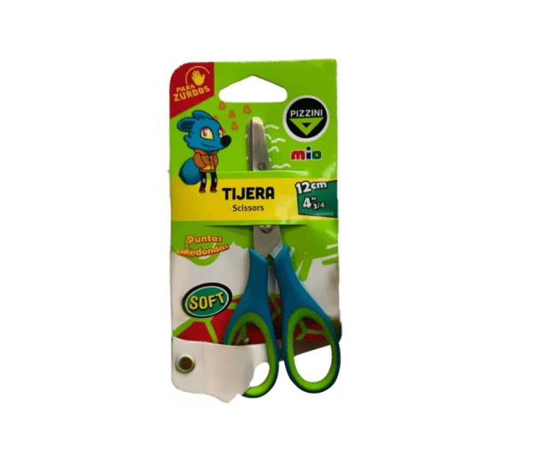 Tijera Para Zurdos Soft Pizzini 12cm