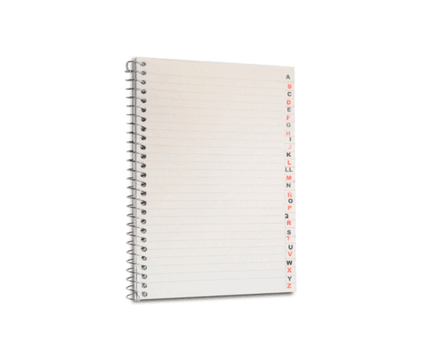 Cuaderno con indice 100 hs sierra verde - Imagen 2
