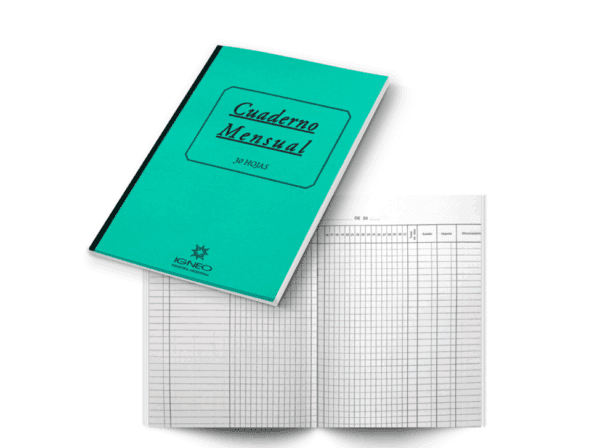 Cuaderno Mensual 30hs
