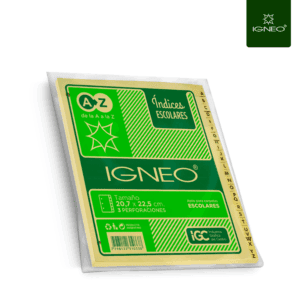 Indice carpeta escolar