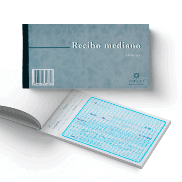 Recibo de mediano  Igneo