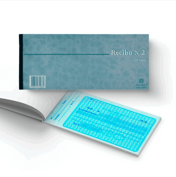 Recibo N° 2 x 40 hojas.s.