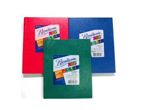 Cuaderno Rivadavia Abc Forrado X50h. Azul