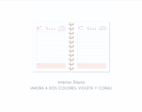 Agendas Línea Tapa Dura Fauna Luxury- NORPAC - Imagen 7