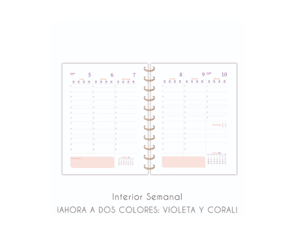 Agendas Línea Tapa Dura Fauna Luxury- NORPAC - Imagen 6