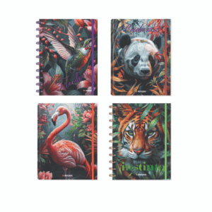 Agenda Espiralada con Elástico- Fauna- (SEMANAL)- NORPAC
