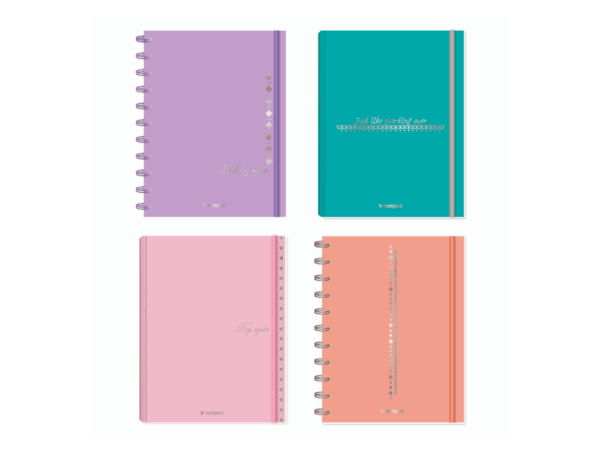 Agendas Línea Tapa Dura Eternity Pastel- NORPAC