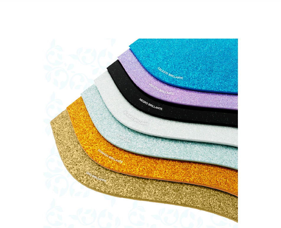 Evafun A3 Colección Glitter x 5 Unidades- ADORIE - Imagen 2