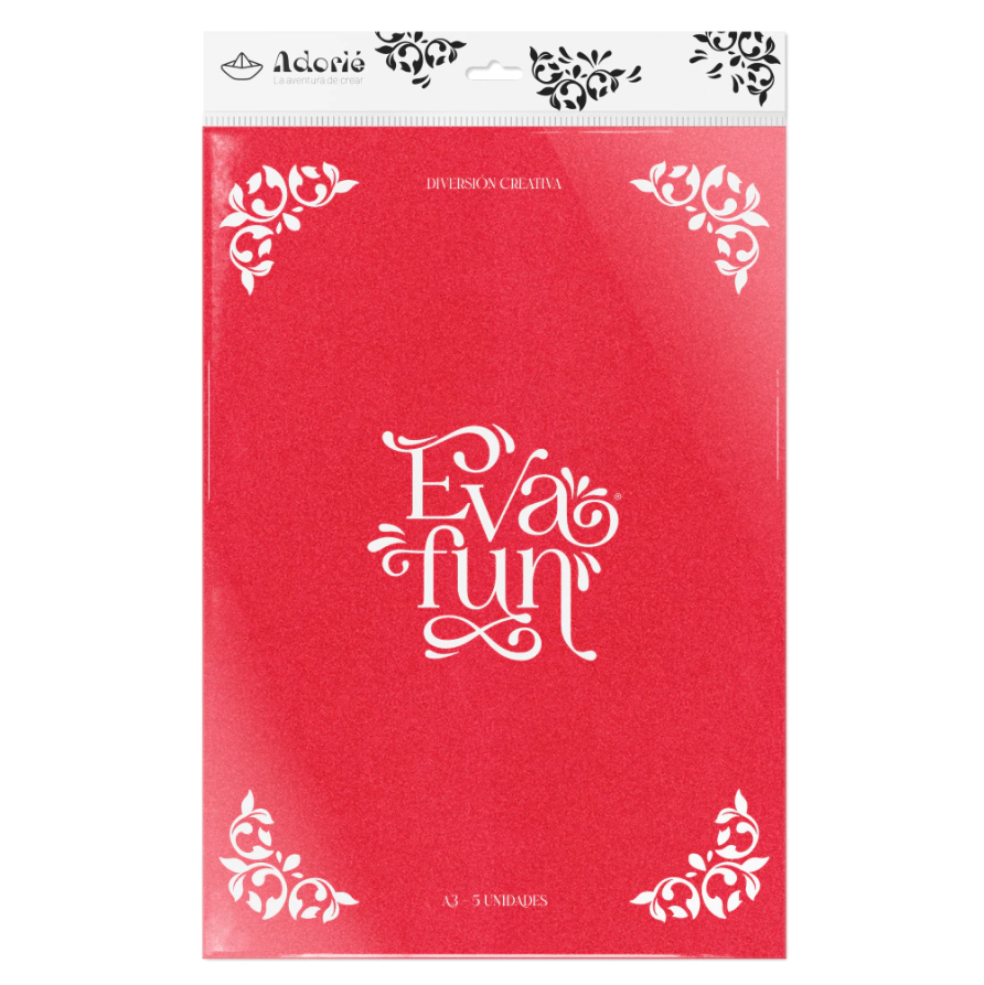 Evafun A3 Colección Clásicos Cálidos x 5 Unidades- ADORIE - Imagen 8