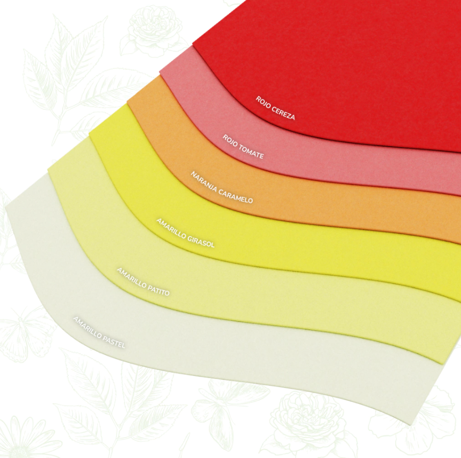 Papelina A3 220g - Colección Atardecer- ADORIE