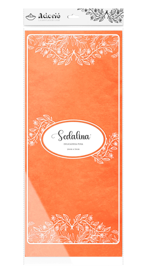 Sedalina Colección Fluorecente x 25 Hojas- ADORIE - Imagen 4