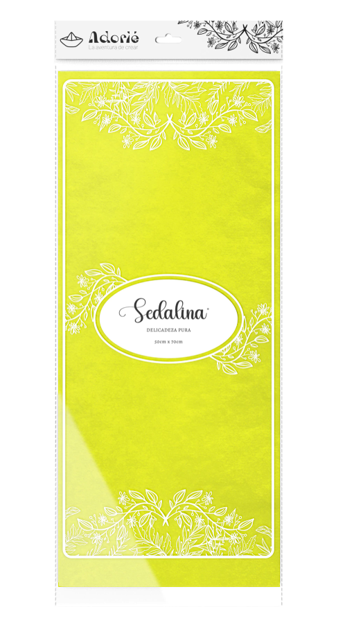 Sedalina Colección Fluorecente x 25 Hojas- ADORIE - Imagen 3