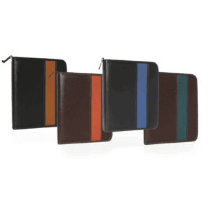 Agendas Línea Marroquinería con Cierre y Anillas N°8 -NORPAC