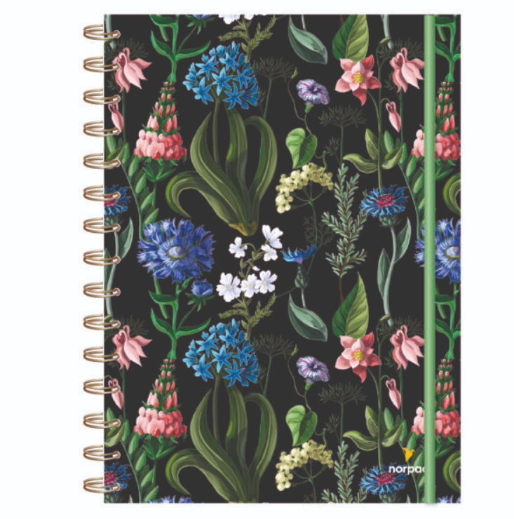 Agenda Espiralada con Elástico - Semanal – XL (19,5 X 26 cm)- NORPAC - Imagen 3