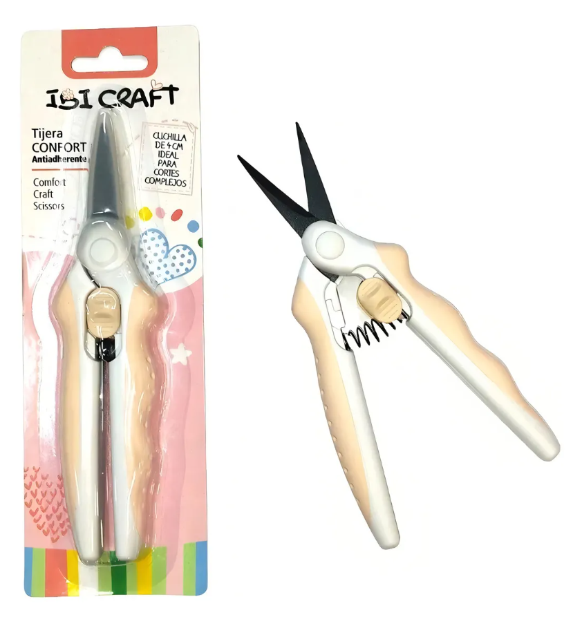 TIJERA DE PRECISION 16,5CM CONFORT- IBICRAFT