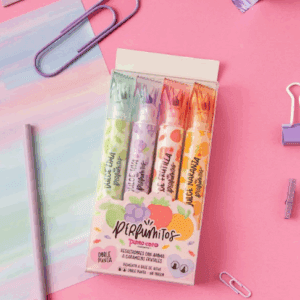 Resaltadores Perfumitos x 4u. - PUNTO CERO