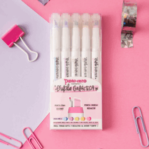 Resaltador Dupla Galáctica x 5u.- PUNTO CERO