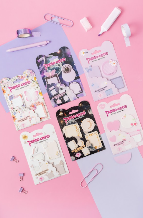 Notas adhesivas- Sorpresa- PUNTO CERO