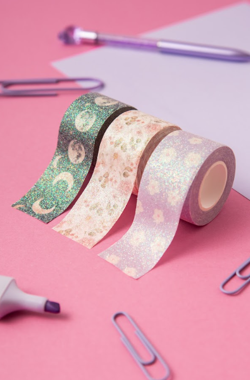 Washi tapes- Glitter - PUNTO CERO - Imagen 3