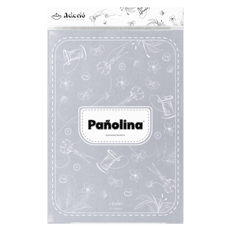 Pañolina A3 Colección Clásicos Neutros x 1 Paño- ADORIE - Imagen 3