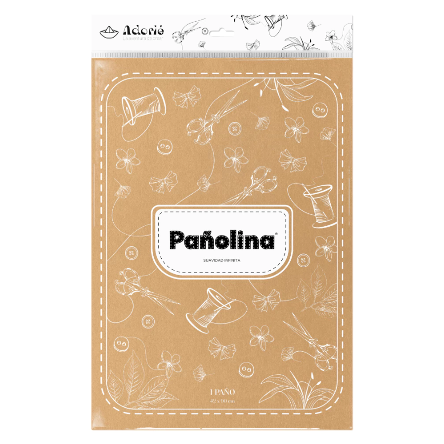 Pañolina A3 Colección Clásicos Neutros x 1 Paño- ADORIE - Imagen 5