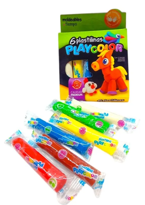 Plastilina X 6u.- PLAYCOLOR - Imagen 3