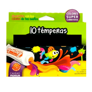 Tempera Pomo X 10u. 8 Cc- PLAYCOLOR
