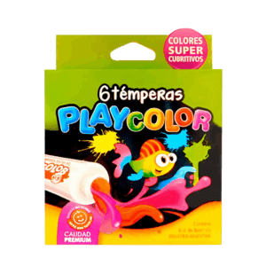Tempera X 6u. 8cc- PLAYCOLOR